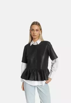 Блуза HAWA RE:DESIGNED, черный