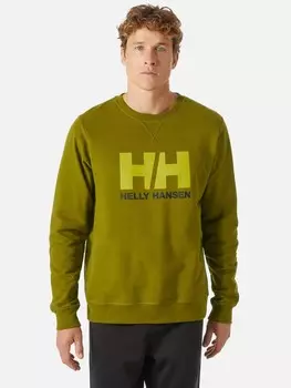 Блуза Helly Hansen HH LOGO CREW, зеленый