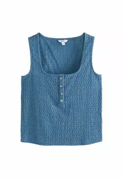 Блуза HENLEY DETAIL TANK . Next, синий