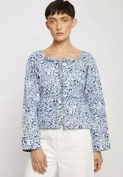 Блуза HERMAN&CO, темно-синий