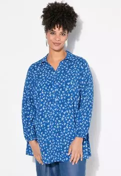 Блуза HERZ MUSTER MIAMODA, синий