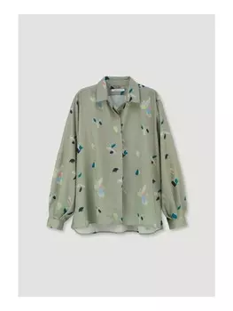 Блуза Hessnatur Oversize aus TENCEL Lyocell, цвет seegras