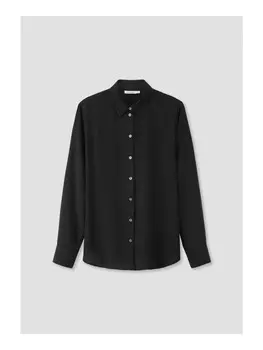 Блуза Hessnatur Relaxed aus TENCEL Lyocell, черный