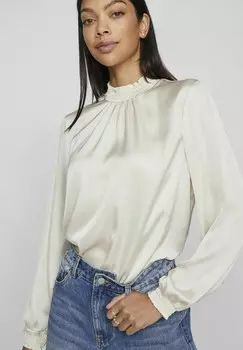 Блуза HIGH NECK VILA, белый
