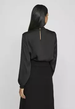 Блуза HIGH NECK VILA, черный