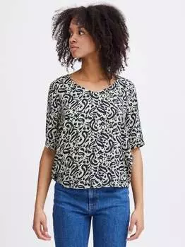 Блуза химаракеш Ichi, синий