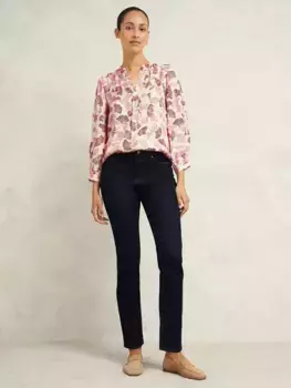 Блуза Hobbs Hobbs Rachael Print, цвет cream/multi