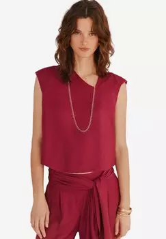 Блуза Hoss Intropia, бургундия
