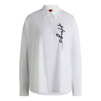 Блуза HUGO Exifa 10251197 blouse, белый