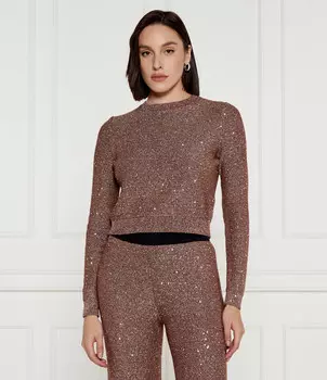 Блуза HUGO Suneri Slim Fit, коричневый