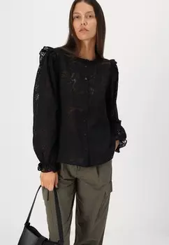 Блуза ICHI, черный