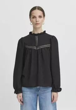 Блуза ICHI, черный