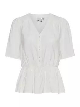 Блуза ICHI Cinoma, белый