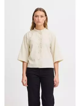 Блуза ICHI, коричневый