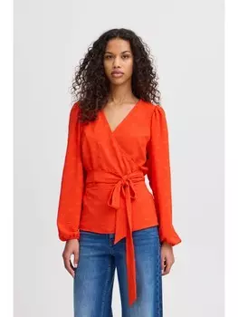 Блуза ICHI, красный