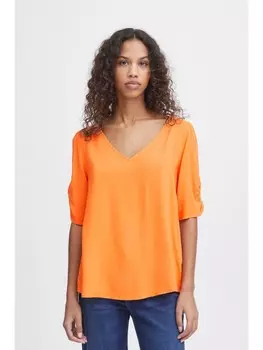 Блуза ICHI, оранжевый