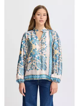 Блуза ICHI, синий