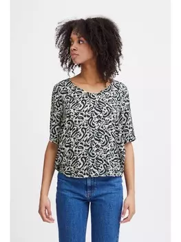 Блуза ICHI, синий