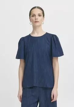 Блуза ICHI, синий