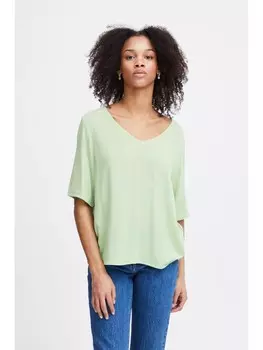 Блуза ICHI, зеленый