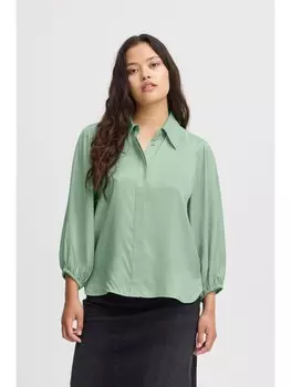 Блуза ICHI, зеленый