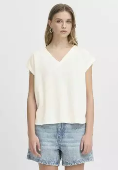 Блуза IHLINNO - Basic T-shirt ICHI, кремовый