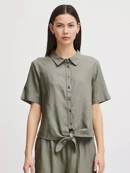 Блуза ихлино Ichi, зеленый