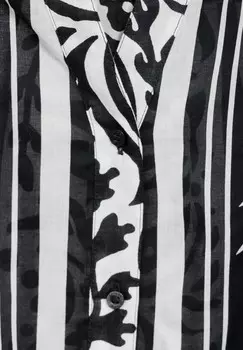 Блуза IM MUSTERMIX Street One, темно-синий