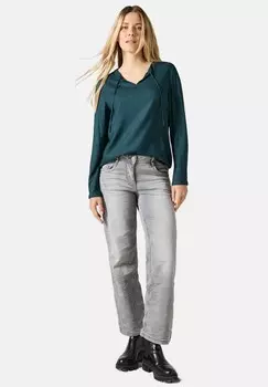 Блуза IN UNIFARBE Cecil, бирюзовый