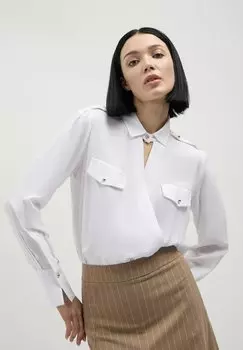 Блуза INCROCIATA Calliope, белый деним