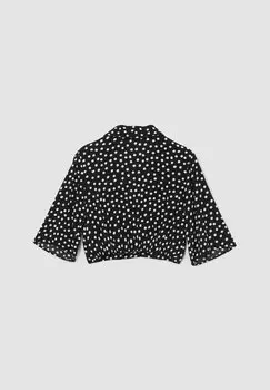 Блуза INCROCIATA FANTASIA Calliope, черный