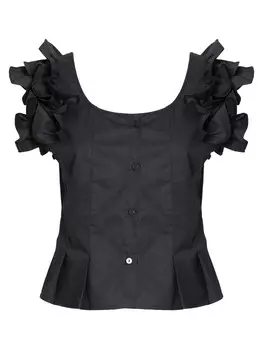 Блуза Influencer Blouse Popline, черный