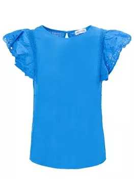 Блуза Influencer, лазурный