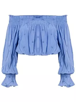 Блуза Influencer, темно-синий