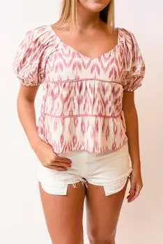 Блуза Inka в мульти SAYLOR