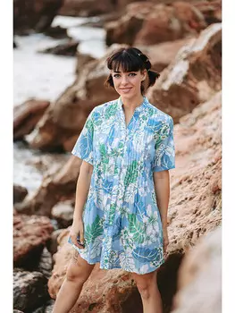 Блуза Isla Bonita by SIGRIS, цвет hellblau/grn