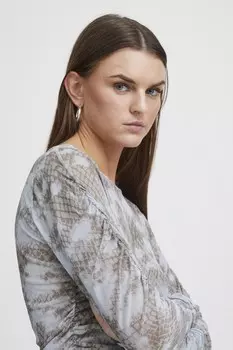 Блуза ISTA ICHI, бежевый