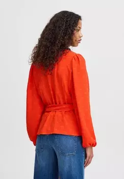 Блуза IXHURLY ICHI, оранжевый