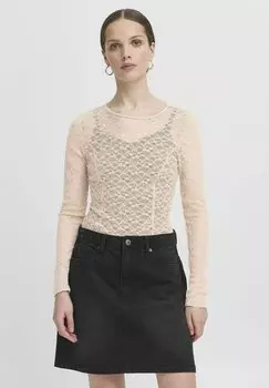 Блуза IXLACEY ICHI, бежевый/меланж