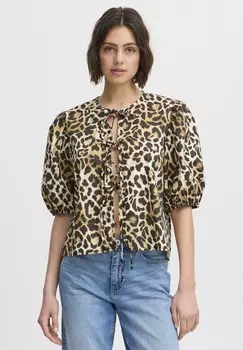 Блуза IXTAIANA ICHI, бежевый