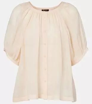 Блуза из рами Gritt Loro Piana, Sunrise Clouds