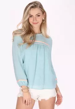 Блуза IZIA, бирюзовый