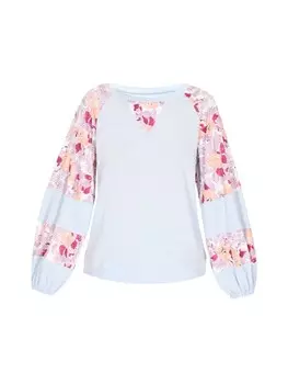 Блуза IZIA Blouse, цвет Ice Blue