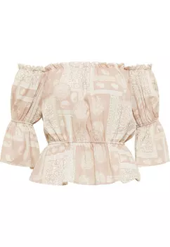 Блуза IZIA Carmen, бежевый