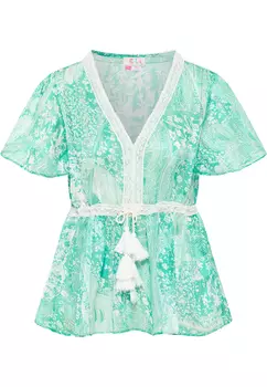 Блуза IZIA, цвет Grn Weiss