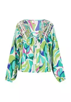 Блуза IZIA Fashion Look, аква