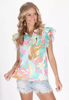 Блуза IZIA, мультиколор