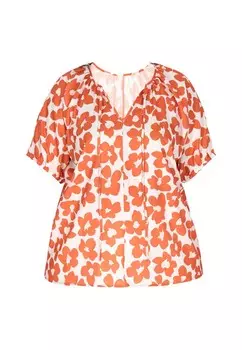 Блуза IZIA, оранжевый