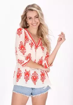 Блуза IZIA, оранжевый