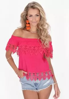 Блуза IZIA, розовый